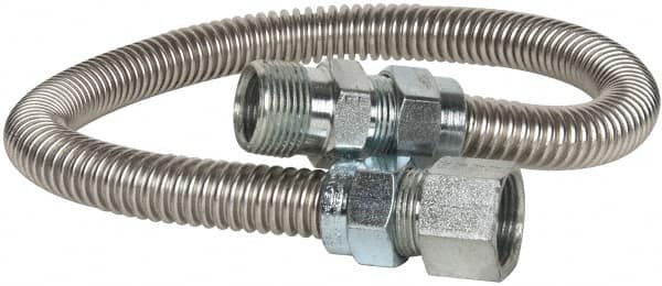 Dormont 30-4142-24 3/4" Inlet, 3/4" Outlet FIP x MIP Gas Connector 