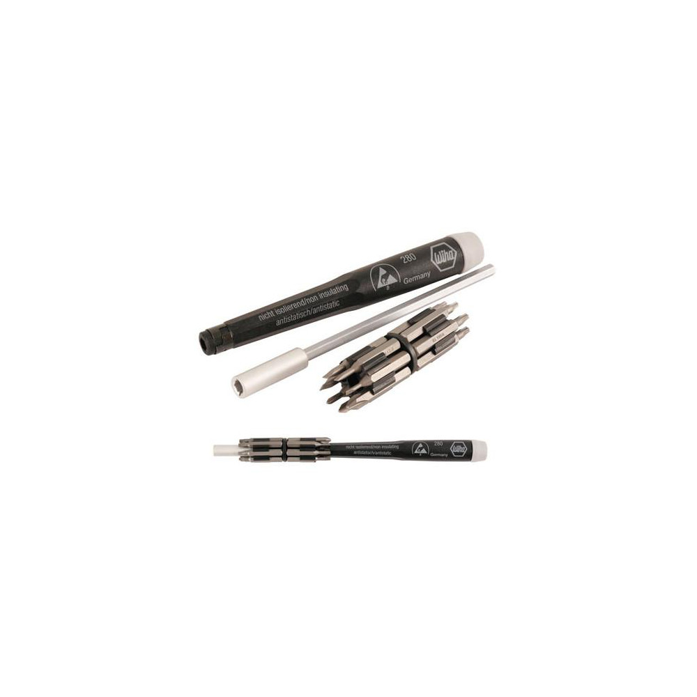 Wiha - Screwdriver Insert Bit Set: Phillips Slotted & Torx | MSC Direct