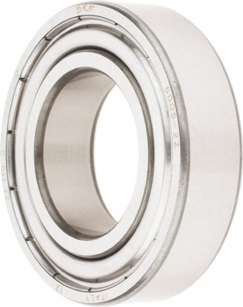 SKF 6005-2Z Deep Groove Ball Bearing: 47 mm OD, 0.4724" Wide, Double Shield Image