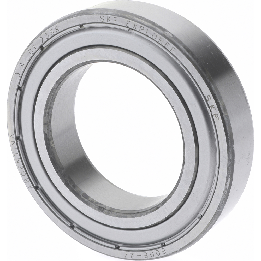SKF Deep Groove Ball Bearing 68 mm OD, 0.5906" Wide, Double Shield