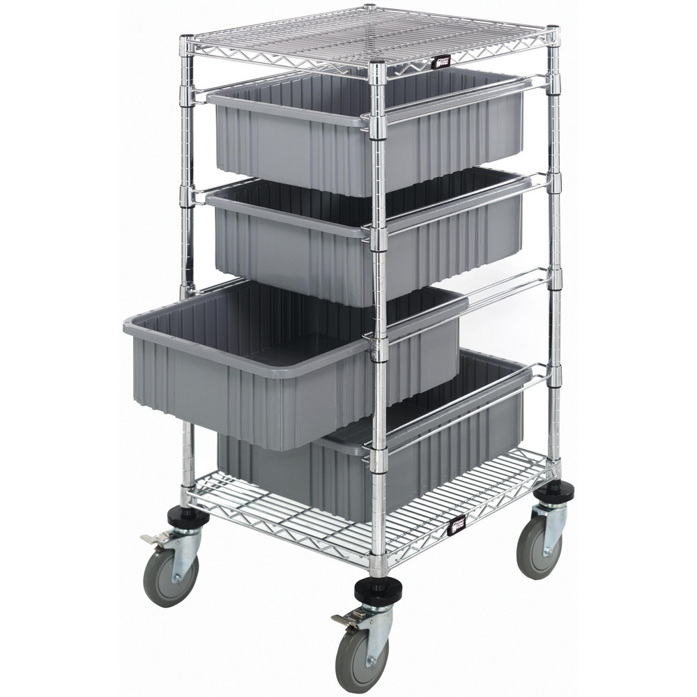 Bin Shelving: Bin Shelving Type: Bin Cart; Shelf Type: Adjustable