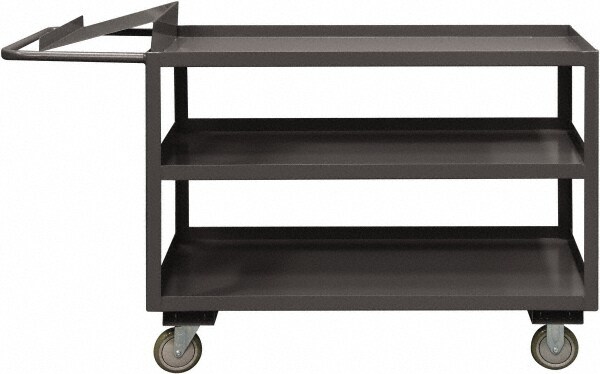 Durham OPC-3060-3-95 Order Picking Utility Cart: Steel, Gray Image