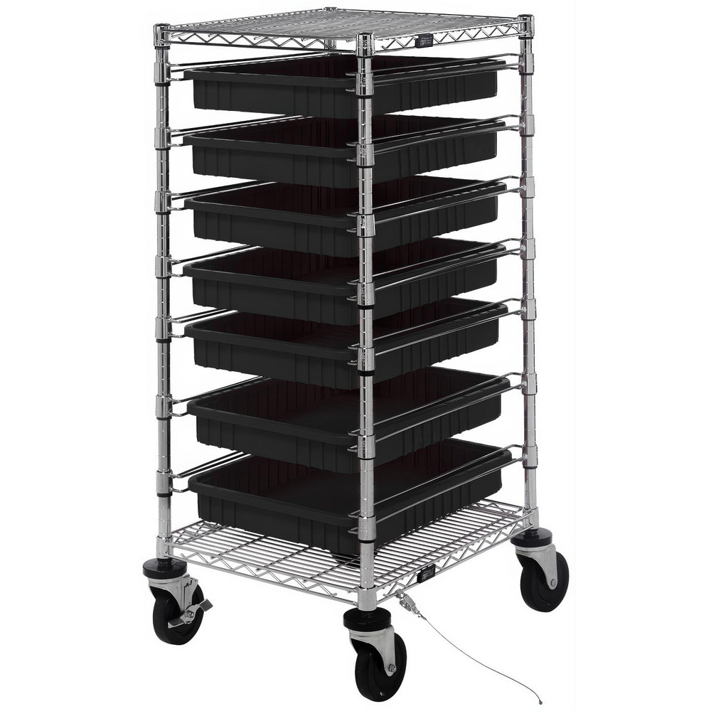 Bin Shelving: Bin Shelving Type: Bin Cart; Shelf Type: Adjustable