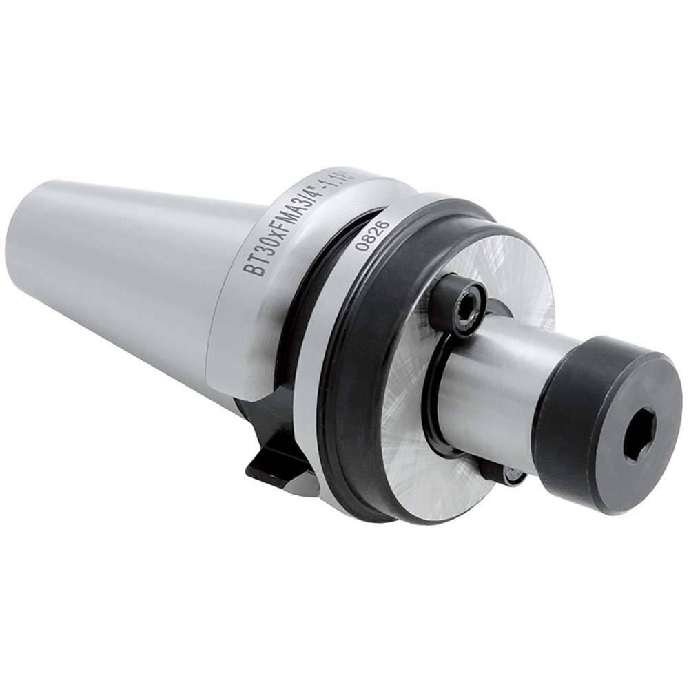 Face Mill Holder: BT30, 3/4" Pilot Dia, 1.18" Arbor Length