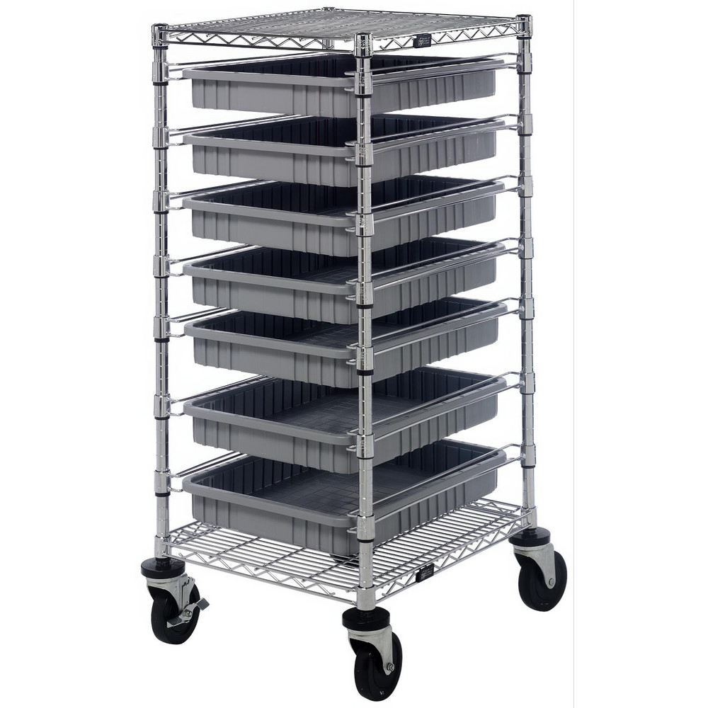 Bin Shelving: Bin Shelving Type: Bin Cart; Shelf Type: Adjustable