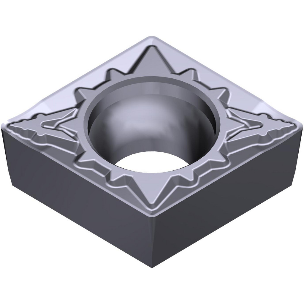 Accusize CCGT21.51 Carbide Inserts - 10-Pack Uncoated Aluminum Cutting Inserts With 1/64 Radius