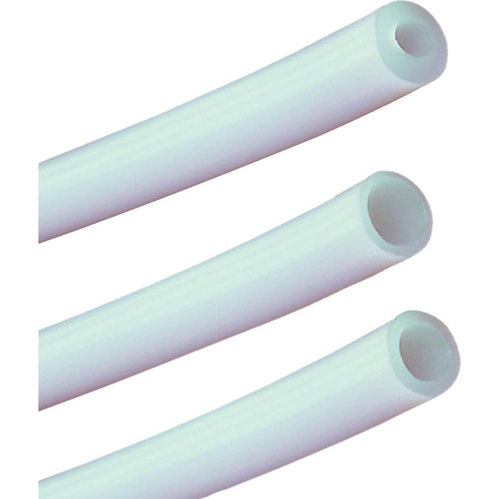 PTFE Tube: 1/8" ID, 1/4" OD, 25' Long - 290 psi, -100 to 500 &deg; F, Natural Color