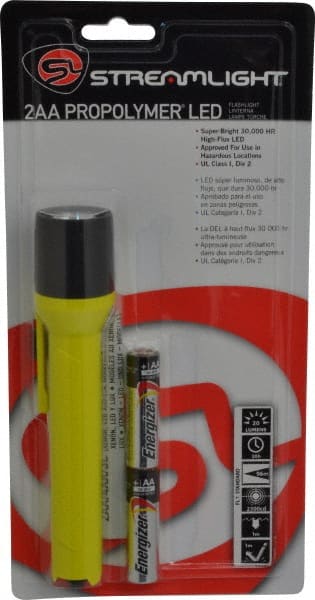Streamlight 67101 Handheld Flashlight: LED, 24 hr Max Run Time, AA Battery 