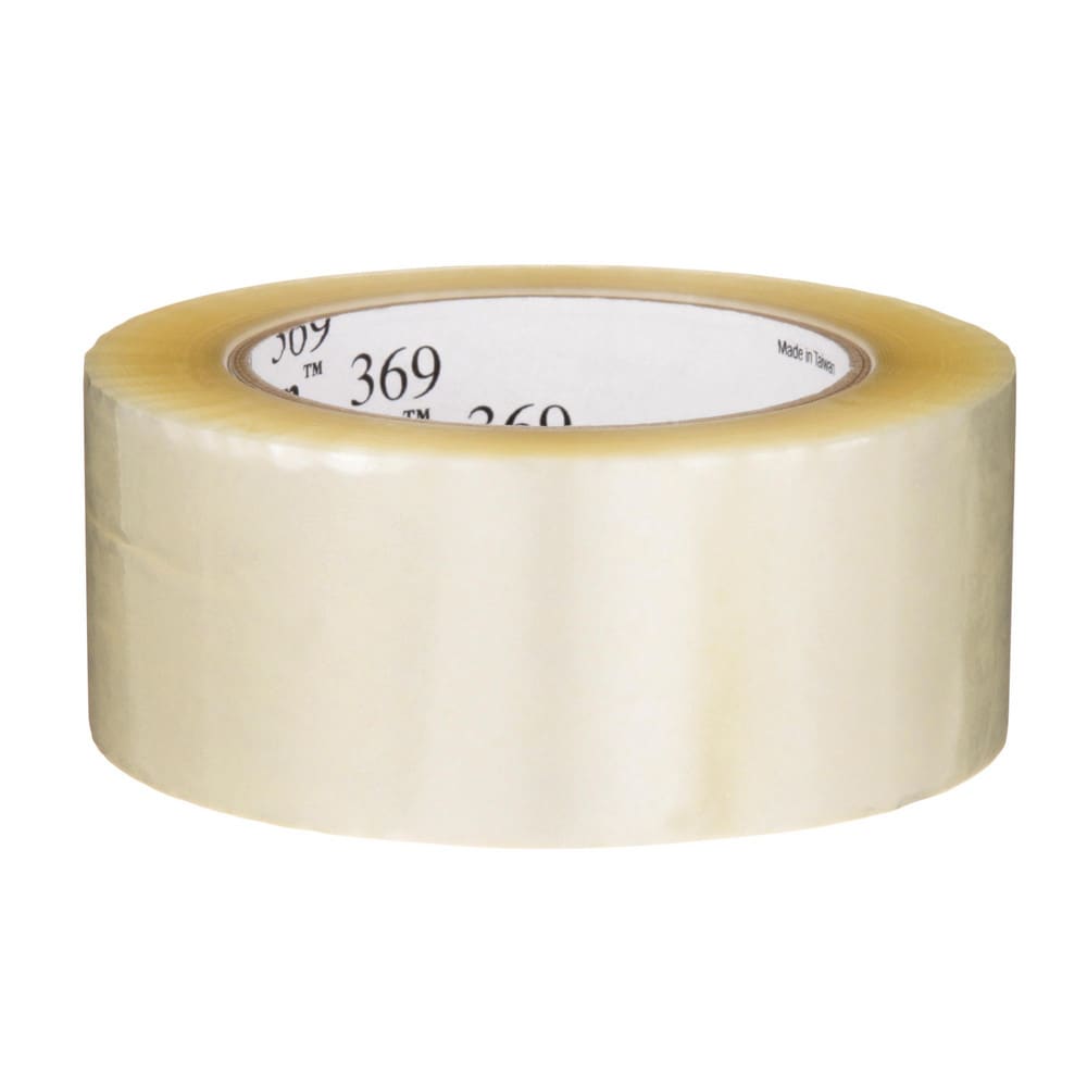 3M - Box Sealing & Label Protection Tape: 369, 1.6, 109, 2
