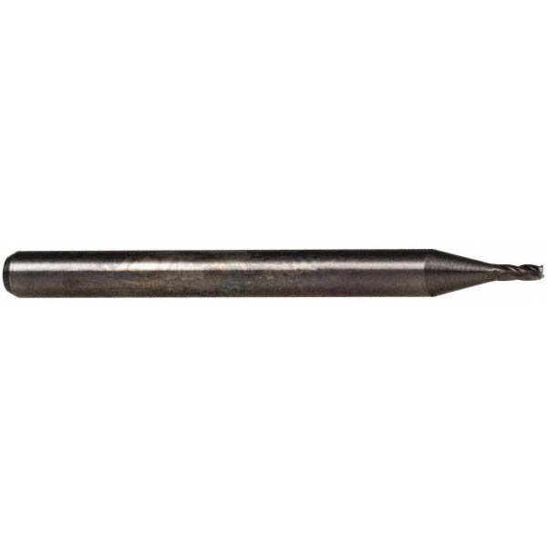 Accupro 14797550 Corner Radius End Mill: 0.05" Dia, 0.15" LOC, 0.01" Radius, 4 Flutes, Solid Carbide Image