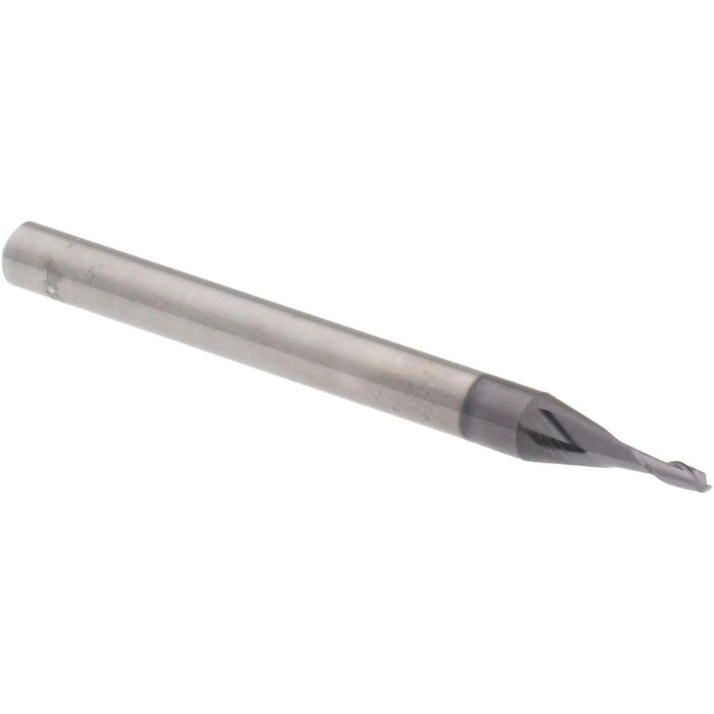 14796913 Square End Mill: 0.045" Dia, 0.135" LOC, 2 Flutes, Solid Carbide  