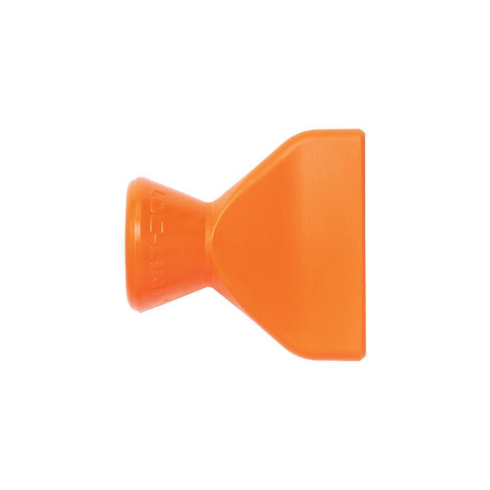 Straight Coolant Hose Nozzle: 1/4" Nozzle Dia, Acetal - Use with Snap Together Hose System