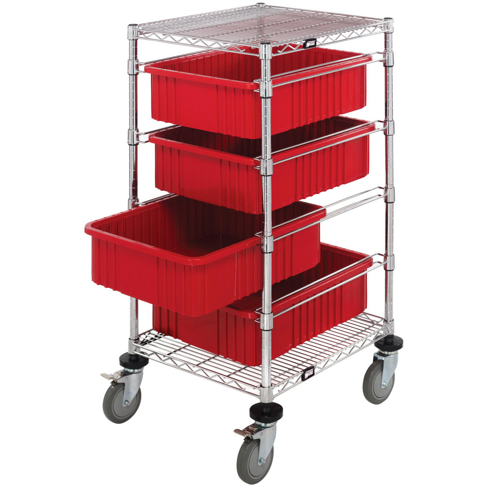 Bin Shelving: Bin Shelving Type: Bin Cart; Shelf Type: Adjustable