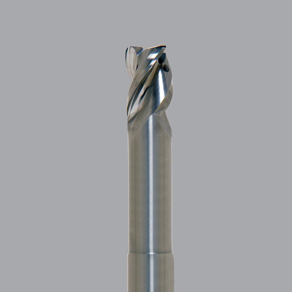 Spiral Router Bit: 0.5" Dia, 0.625" LOC, 1/2" Shank Dia, Spiral