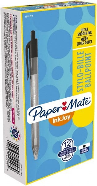Paper Mate Profile Metal Retractable Ballpoint Pens, Medium Point