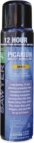 Pack of (8) 6-oz Cans 20% Picaridin Continuous Spray