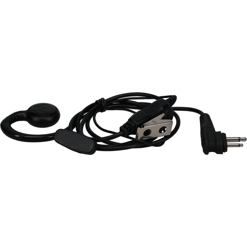 Lightweight Swivel, In-Line & Push to Talk Microphone Earpiece with Microphone