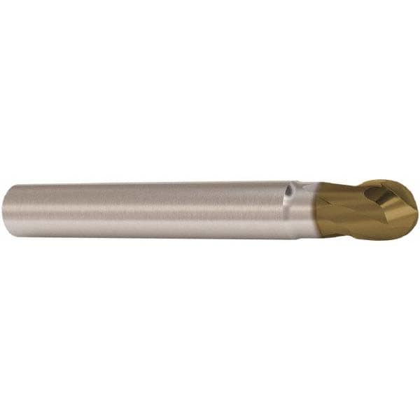 Seco 2968292 Corner Radius End Mill: 0.4724" Dia, 0.4724" LOC, 0.2362" Radius, 2 Flutes, Solid Carbide Image