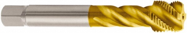 British Standard Pipe Tap: 1/8-28, Modified Bottoming Chamfer, 3 Flutes