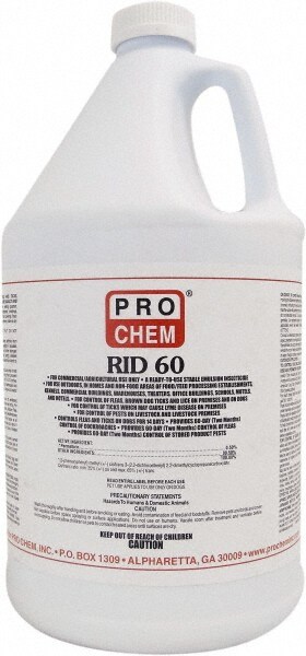 Insecticide for Ants, Bedbugs, Bees, Cockroaches, Crickets, Fleas, Flies, Gnats, Hornets, Mites, Mosquitos, Palmetto Bugs, Silverfish, Spiders, Ticks, Wasps & Waterbugs: 1 gal Bottle, Liquid