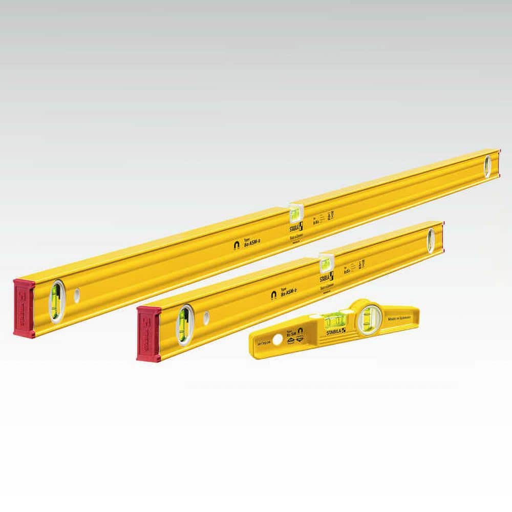 Level Kits; Level Kit Type: Magnetic Box Beam & Torpedo Level Kit; Magnetic Box Beam & Torpedo Level Kit ; For Use With: Stabila 80A-2M ; Contents: 12" Torpedo Level; 24" Box Beam Level; 48" Box Beam Level ; PSC Code: 5210