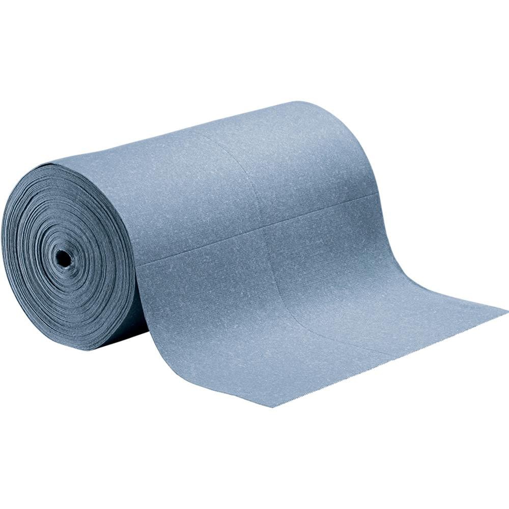 Pads, Rolls & Mats; Product Type: Roll ; Application: Universal ; Overall Length (Feet): 150.00 ; Total Package Absorption Capacity: 41gal ; Material: Natural & Recycled Fiber Blend ; Fluids Absorbed: Oil; Coolants; Solvents; Water; Universal