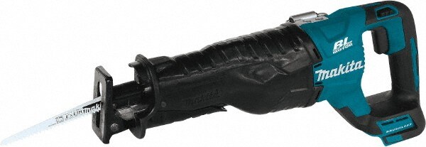 Cordless Reciprocating Saw: 18V, 0 to 2300, 0 to 3,000 SPM, 1-1/4" Stroke