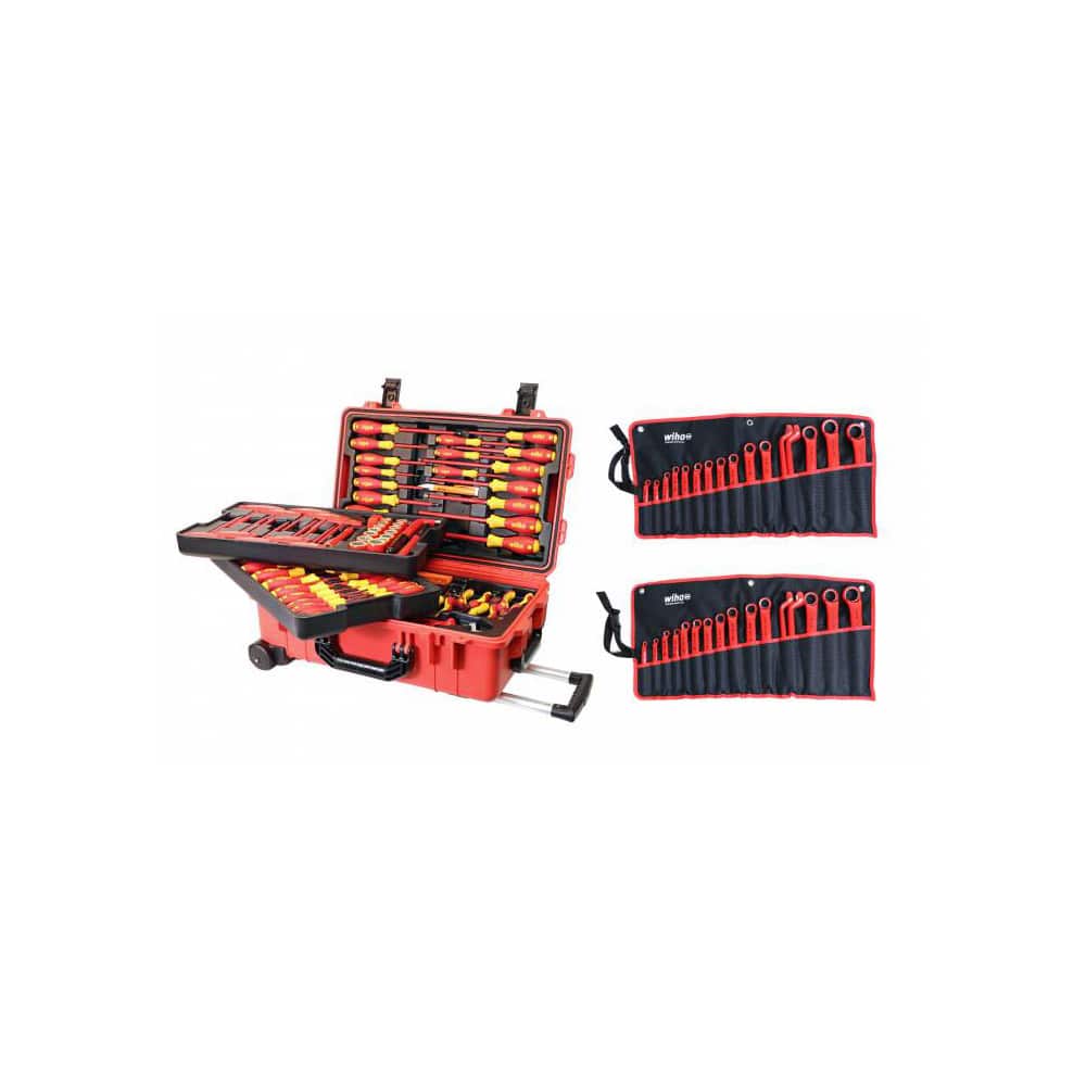 Combination Hand Tool Set: 112 Pc, Insulated Tool Set