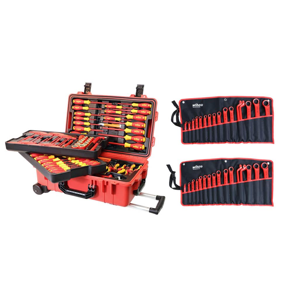 Combination Hand Tool Set: 112 Pc, Insulated Tool Set