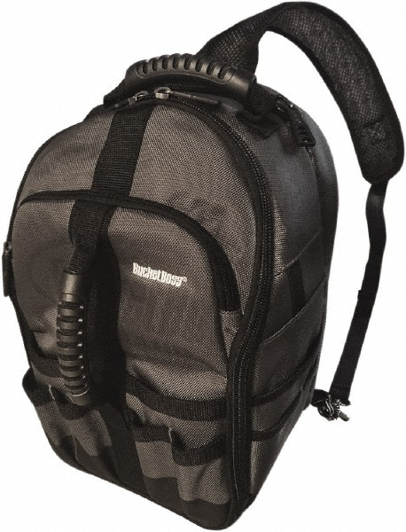 Backpack: 24 Pocket, 6-1/2" Wide - Polyester