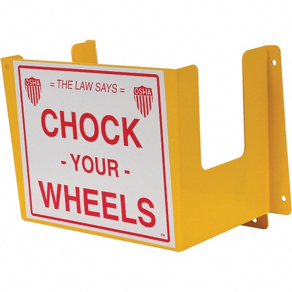 WC-H-R Wheel Chock Accessories; For Use With: Wheel Chock ; Material: Steel ; Overall Height: 11.25in ; Overall Width: 16in ; Overall Depth: 8.3125in Image