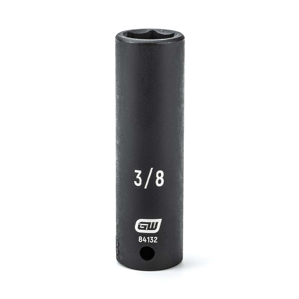 Impact Socket: 1/4" Drive, 3/8" Socket, Hex Drive