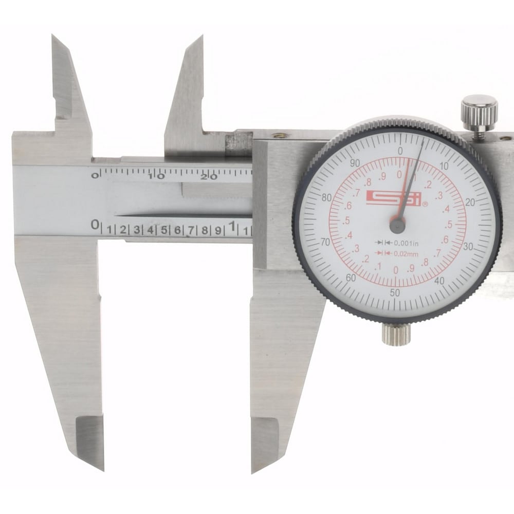 Spi - Dial Caliper: 8'' Range, 0.001'' Graduation, 0.001'' Per 