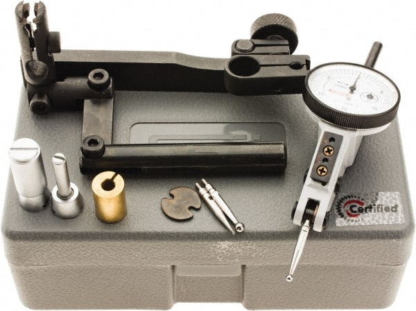 SPI CMS160726104 Test Indicator Kit: 10 Pc, 0.06 to 0.06" Measuring Range, 0-15-0 Dial Reading Image