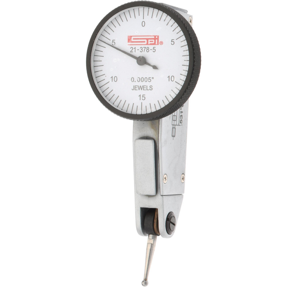 SPI Test Indicator Kit 8 Pc, 0.0300" Max, 1.2500" Dial Dia, 0150, 0.0005" Accuracy MSC Direct