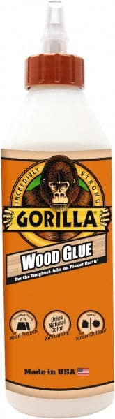 Wood Glue: 18 oz Bottle, Natural