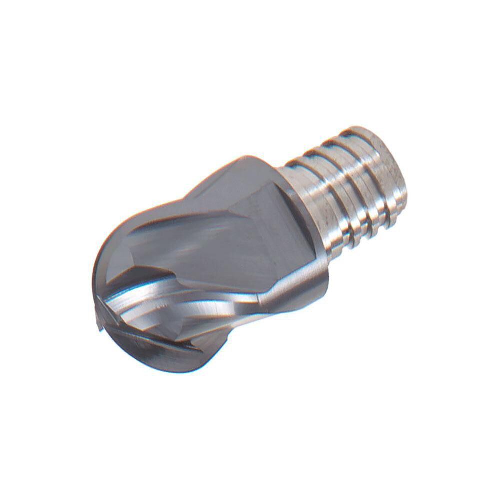 25mm Mill Diam, 22mm LOC, Solid Carbide Ball End Mill Head