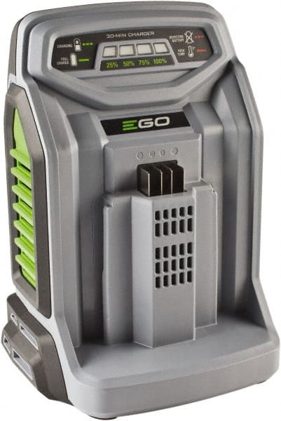 EGO Power Equipment CH5500 6-3/4" Long x 8-1/4" Wide x 11" High Metal & Plastic Battery Charger 