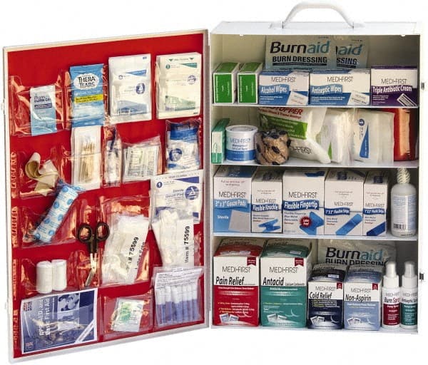 Medique MSC734BMD Industrial First Aid Kit: 1145 Pc, for 200 People 