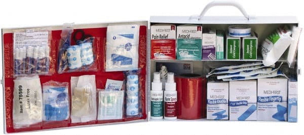 Medique MSC756BMD Industrial First Aid Kit: 435 Pc, for 100 People 