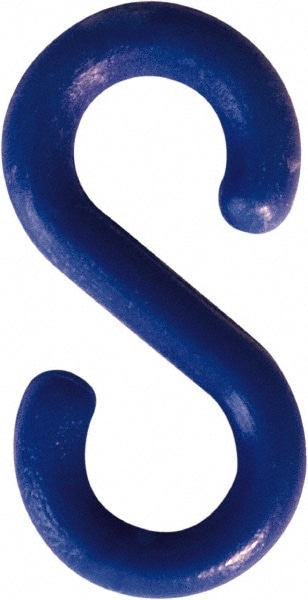 AccuformNMC - Pedestrian Barrier S-Hook: Plastic, Blue, Use with ...