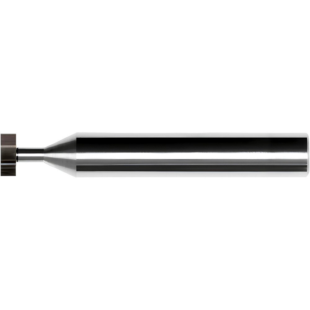 Woodruff/Keyseat Cutters; Connection Type: Shank ; Cutter Material: Solid Carbide ; Cutter Diameter (Inch): 1/2 ; Cutter Diameter (Decimal Inch): 0.5000 ; Tooth Configuration: Straight ; Cutting Width (Inch): 1/64
