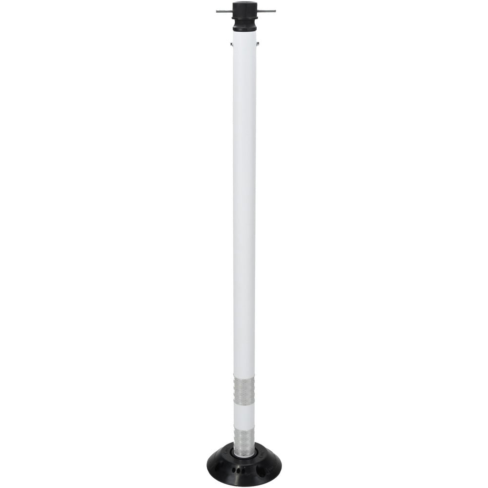 48" High x 3" Wide Reflective Tubular Surface Mount Delineator