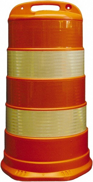 PRO-SAFE 456-HD-T-42 40" High x 36" Wide Reflective Round Barrel Image