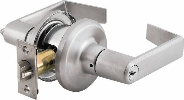 Storeroom Lever Lockset for 1-3/8 to 1-3/4" Thick Doors