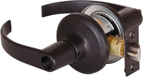 Office Lever Lockset for 1-3/8 to 1-3/4" Thick Doors