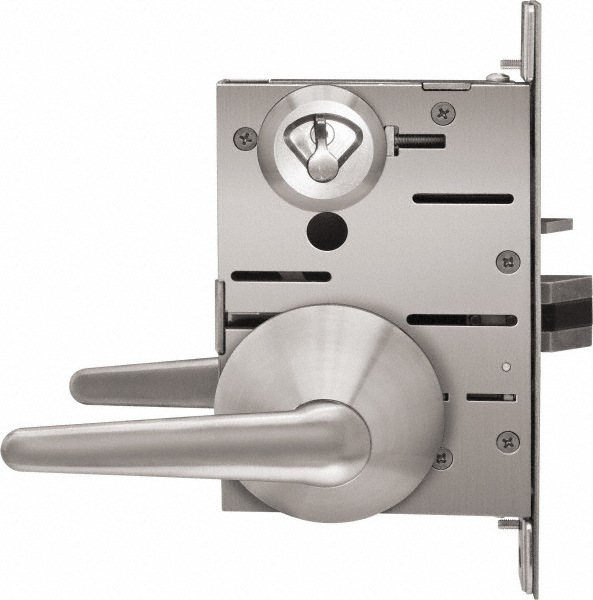 Stanley Privacy Lever Lockset for 13/4" Thick Doors MSC Industrial