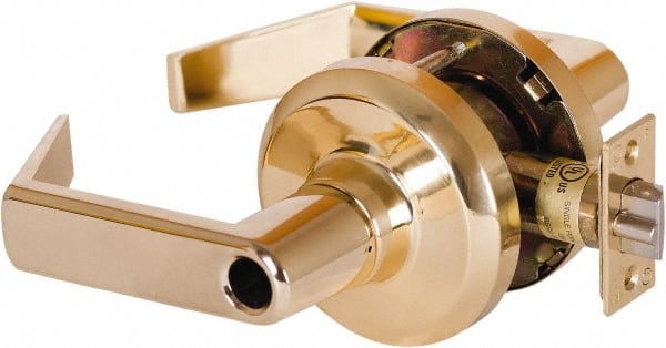 Entrance Lever Lockset for 1-3/8 to 2" Thick Doors