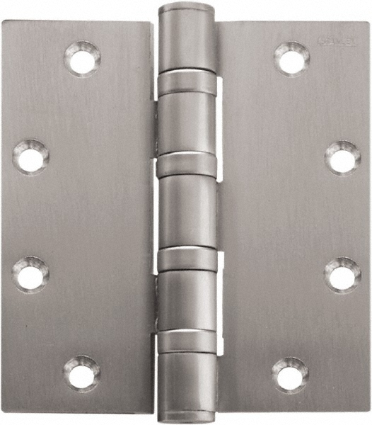 Best Concealed Hinge Full Mortise, 4" OAW, 4.5" Door Leaf Height, 2" Door Leaf Width, 0.18