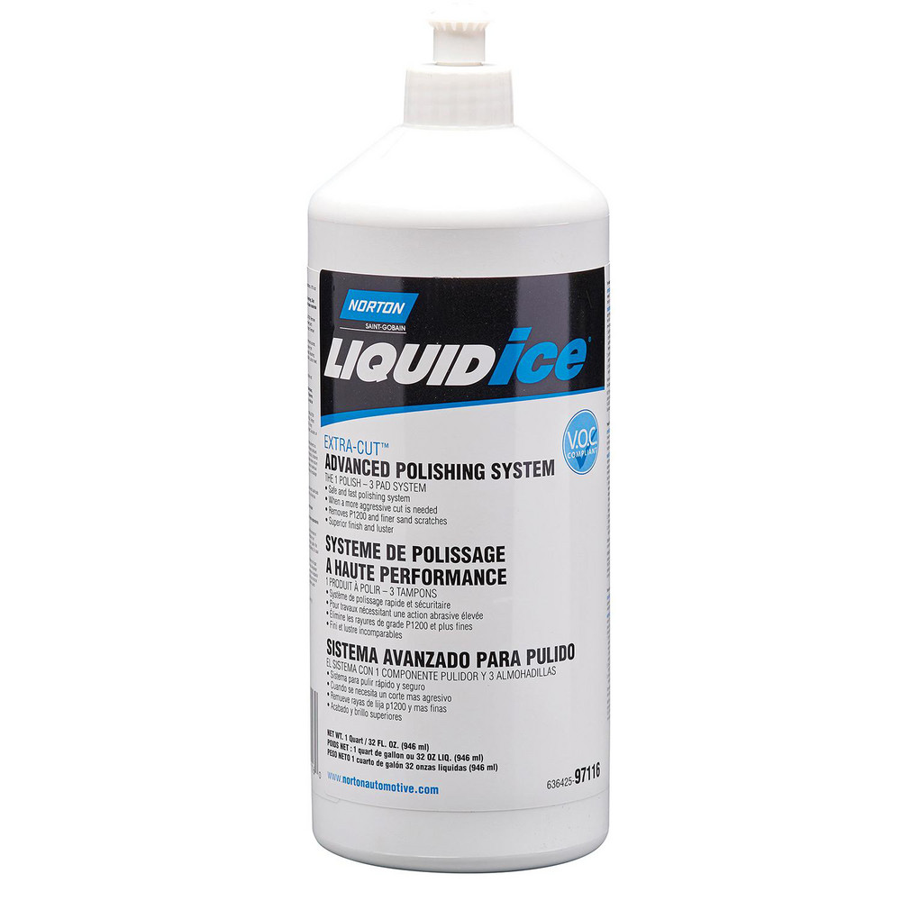 Norton Buffing  Polishing Compound Cut Compound White Extra Fine Grade  4Pack  Part 63642597116